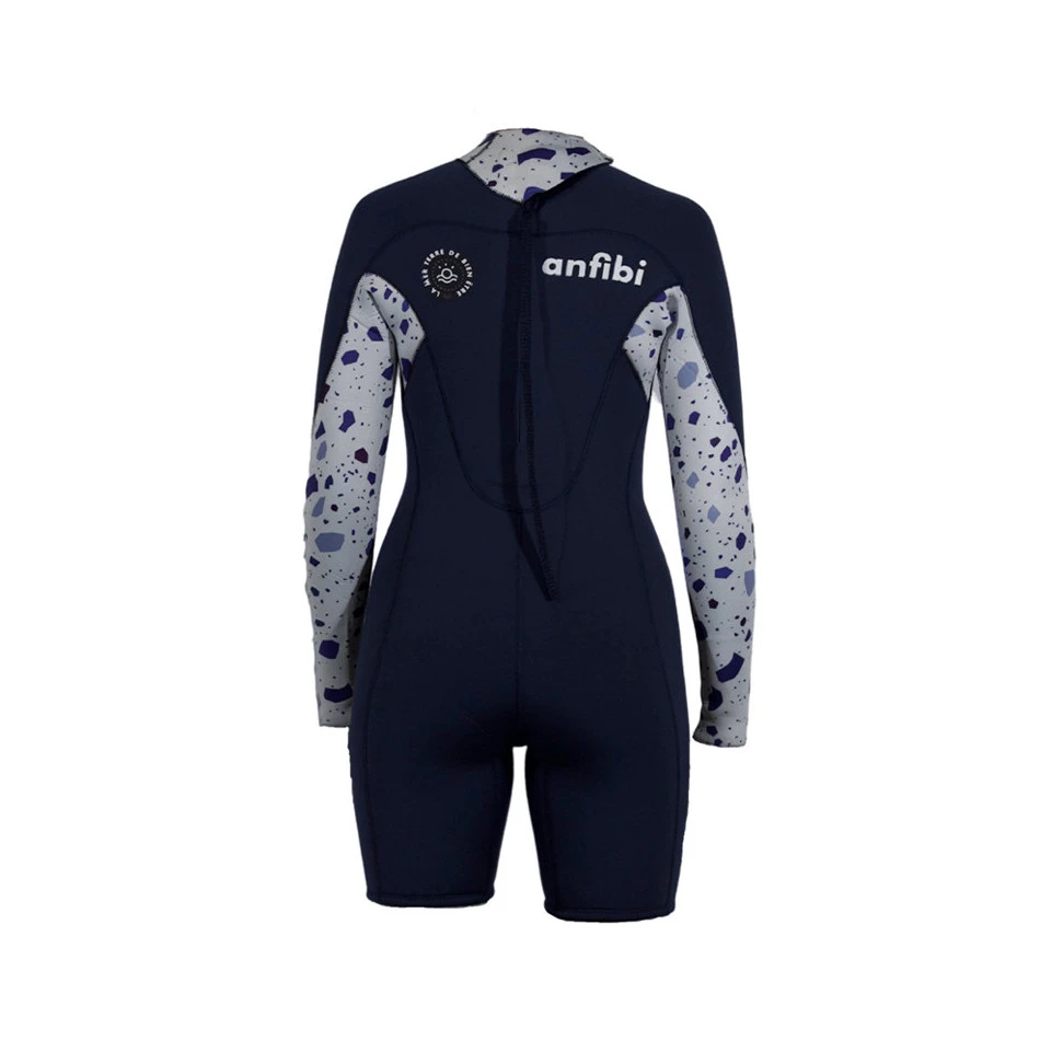 Shorty Longe-Côte Néoprène Femme 4/3 Anfibi 3 Shorty Longe-Côte Néoprène Femme 4/3 Anfibi